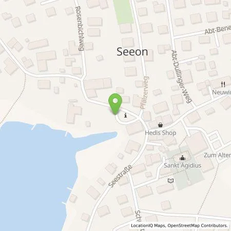Standortübersicht der Tankstelle Energielösung GmbH in 83370 Seeon