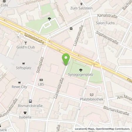 Standortübersicht der Tankstelle Ladestationen Südwest GmbH & Co. KG in 67655 Kaiserslautern