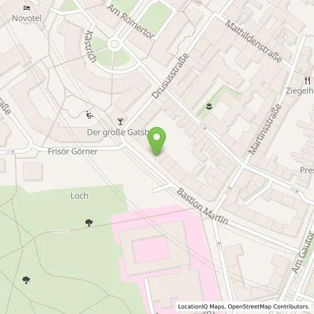 Standortübersicht der Tankstelle Mainzer Stadtwerke AG in 55131 Mainz