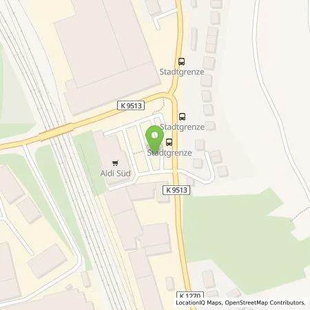 Standortübersicht der Tankstelle ALDI SÜD Immobilienverwaltungs-GmbH & Co. oHG in 70329 Stuttgart (Obertürkheim)