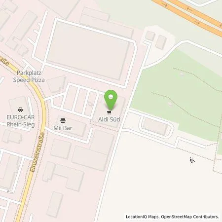 Standortübersicht der Tankstelle ALDI SÜD Immobilienverwaltungs-GmbH & Co. oHG in 53757 Sankt Augustin