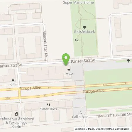 Standortübersicht der Tankstelle Mainova AG in 60486 Frankfurt am Main