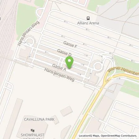 Standortübersicht der Tankstelle SWM Versorgungs GmbH in 80939 München