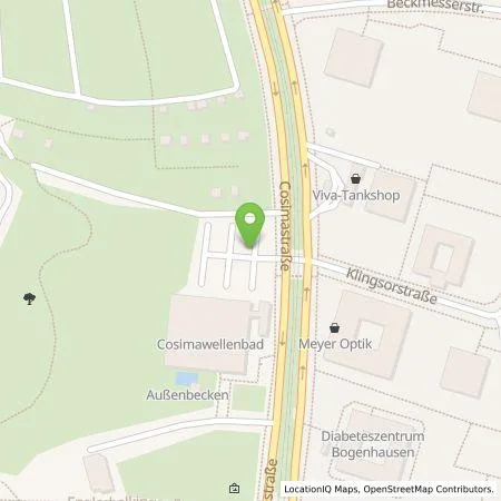 Standortübersicht der Tankstelle SWM Versorgungs GmbH in 81925 München