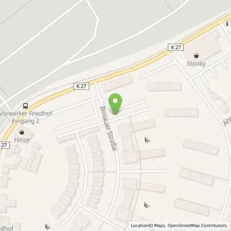 Standortübersicht der Tankstelle Stadtwerke Lübeck Energie GmbH in 23554 Lübeck