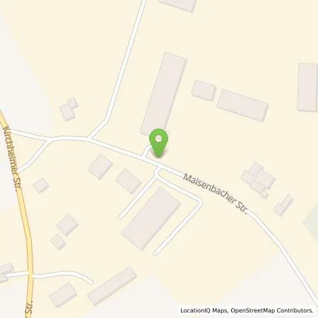 Standortübersicht der Tankstelle Scheuermann GmbH & Co., Natursteingewinnung KG in 97271 Kleinrinderfeld