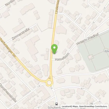 Standortübersicht der Tankstelle Stadtwerke Brilon Energie GmbH in 59929 Brilon