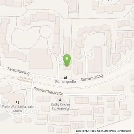 Standortübersicht der Tankstelle Mainzer Stadtwerke AG in 55126 Mainz