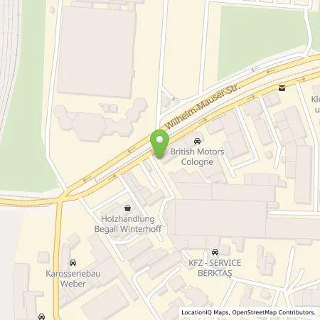 Standortübersicht der Tankstelle Jolt Energy GmbH in 50827 Köln