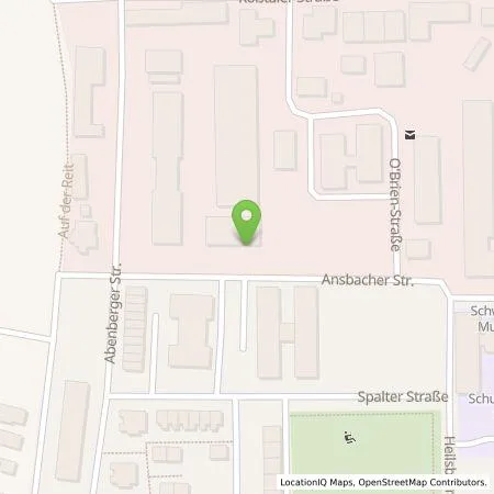 Standortübersicht der Tankstelle Stadtdienste Schwabach GmbH in 91126 Schwabach