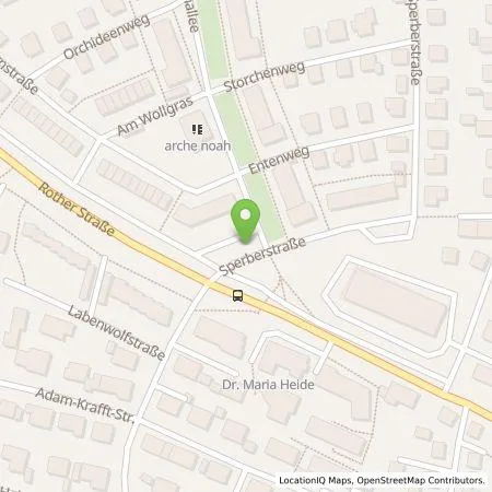 Standortübersicht der Tankstelle N-ERGIE Aktiengesellschaft in 91161 Hilpoltstein