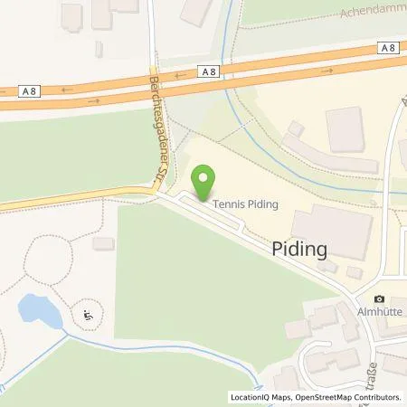 Standortübersicht der Tankstelle Gemeinde Piding in 83451 Piding