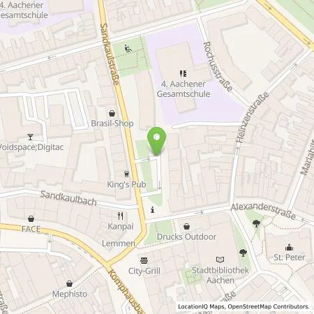 Standortübersicht der Tankstelle STAWAG - Stadt- und Städteregionswerke Aachen AG in 52062 Aachen