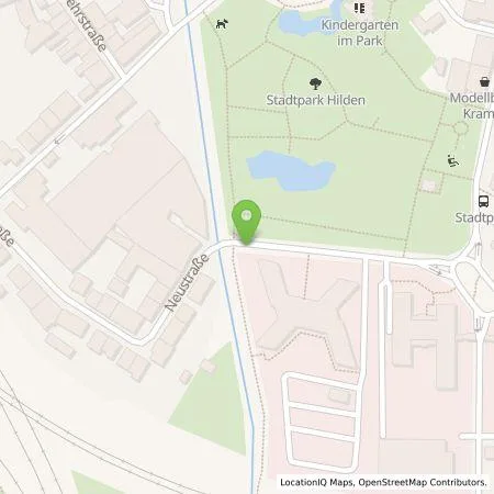 Standortübersicht der Tankstelle Neue Energien Hilden GmbH in 40721 Hilden
