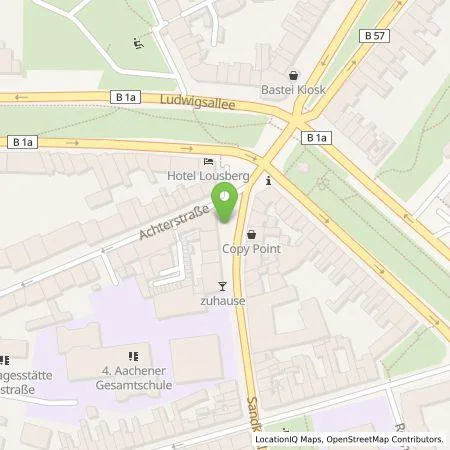 Standortübersicht der Tankstelle STAWAG - Stadt- und Städteregionswerke Aachen AG in 52062 Aachen