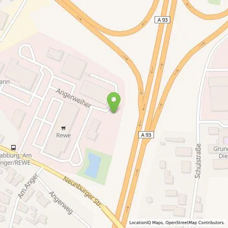 Standortübersicht der Tankstelle Mer Germany GmbH in 92507 Nabburg