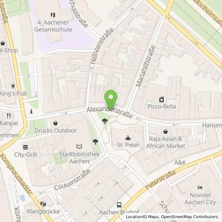 Standortübersicht der Tankstelle STAWAG - Stadt- und Städteregionswerke Aachen AG in 52062 Aachen