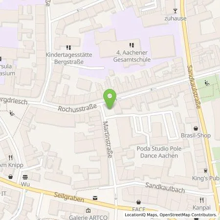 Standortübersicht der Tankstelle STAWAG - Stadt- und Städteregionswerke Aachen AG in 52062 Aachen