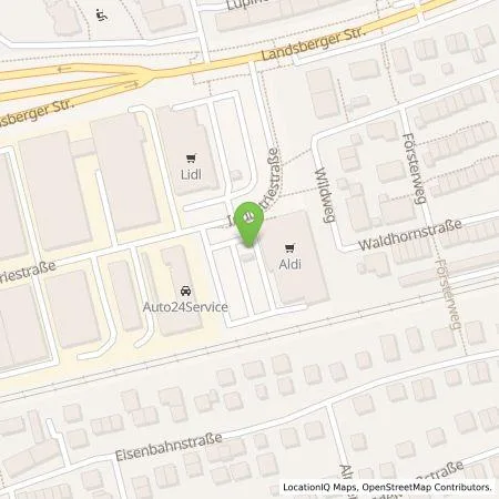 Standortübersicht der Tankstelle ALDI SÜD Immobilienverwaltungs-GmbH & Co. oHG in 82110 Germering