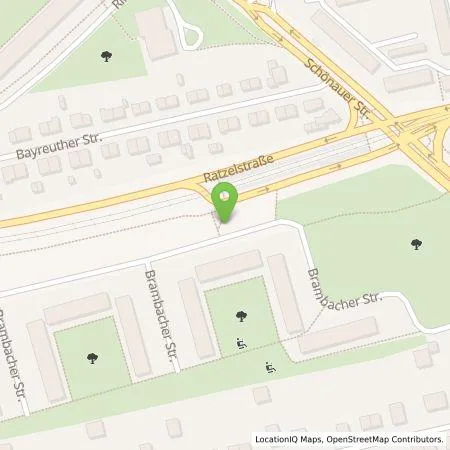 Standortübersicht der Tankstelle Stadtwerke Leipzig GmbH in 04207 Leipzig