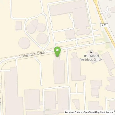 Standortübersicht der Tankstelle Krüger GmbH & Co. KG Werkzeug- & Vorrichtungsbau in 32339 Espelkamp