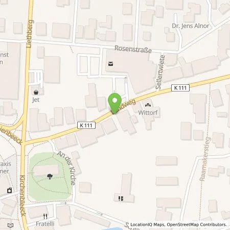 Standortübersicht der Tankstelle nonoxx pro GmbH in 24576 Bad Bramstedt