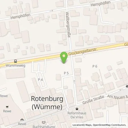 Standortübersicht der Tankstelle Stadtwerke Rotenburg (Wümme) GmbH in 27356 Rotenburg (Wümme)