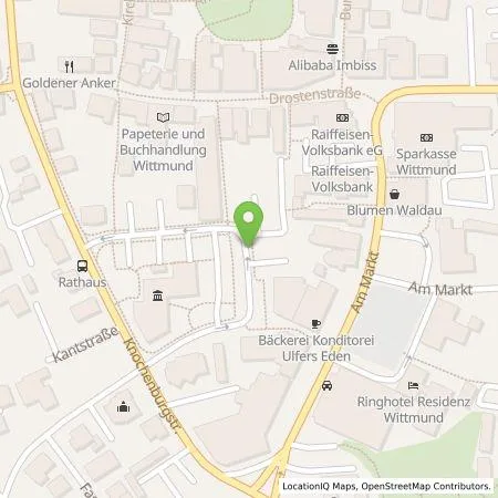 Standortübersicht der Tankstelle Energiegenossenschaft für Wittmund eG in 26409 Wittmund