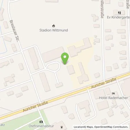 Standortübersicht der Tankstelle Energiegenossenschaft für Wittmund eG in 26409 Wittmund