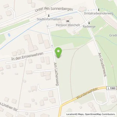 Standortübersicht der Tankstelle Energieversorgung Apolda GmbH in 99518 Bad Sulza