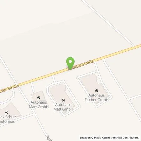 Standortübersicht der Tankstelle Energieversorgung Apolda GmbH in 99510 Apolda