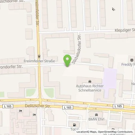 Standortübersicht der Tankstelle Autohaus Richter GmbH in 06112 Halle (Saale)