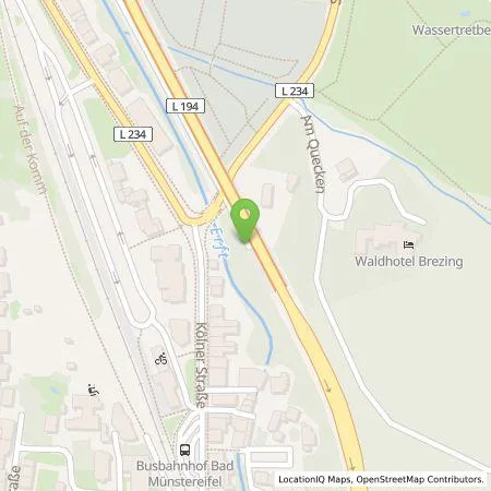 Standortübersicht der Tankstelle Westenergie Metering GmbH in 53902 Bad Münstereifel