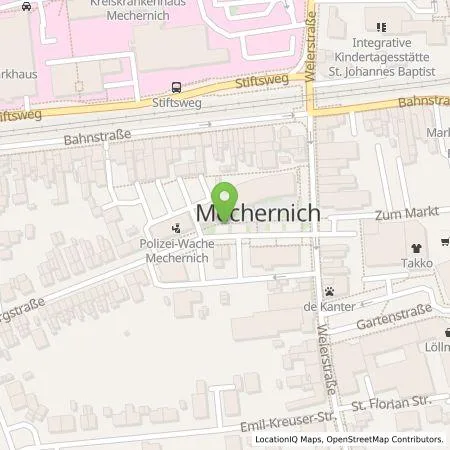 Standortübersicht der Tankstelle Westenergie Metering GmbH in 53894 Mechernich