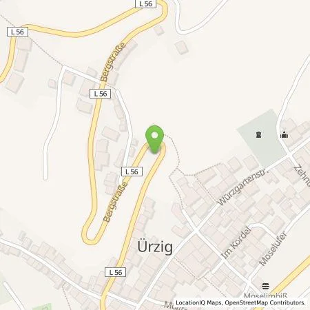 Standortübersicht der Tankstelle Westenergie Metering GmbH in 54539 Ürzig