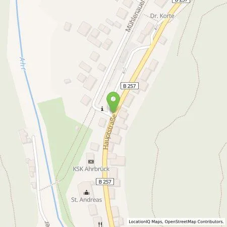 Standortübersicht der Tankstelle Westenergie Metering GmbH in 53506 Abrbrück