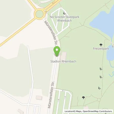 Standortübersicht der Tankstelle Westenergie Metering GmbH in 53359 Rheinbach