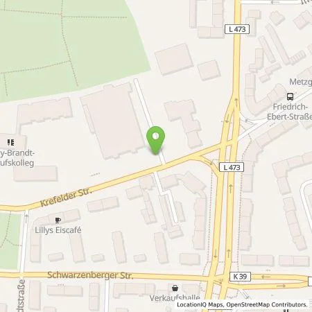 Standortübersicht der Tankstelle Stadtwerke Duisburg AG in 47226 Duisburg