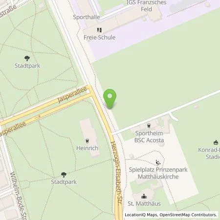 Standortübersicht der Tankstelle BS|ENERGY, Braunschweiger Versorgungs-AG & Co. KG in 38104 Braunschweig