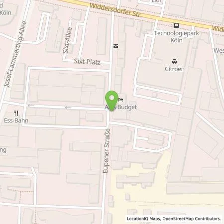 Standortübersicht der Tankstelle TankE GmbH in 50933 Köln