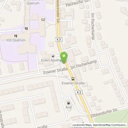 Standortübersicht der Tankstelle BS|ENERGY, Braunschweiger Versorgungs-AG & Co. KG in 38108 Braunschweig