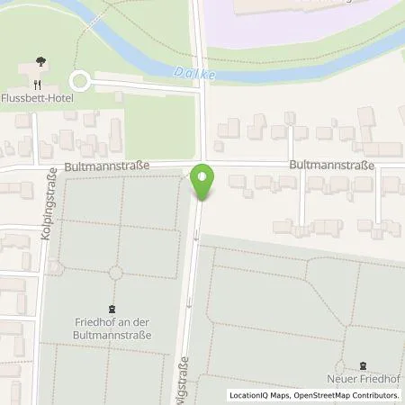 Standortübersicht der Tankstelle Stadtwerke Gütersloh GmbH in 33330 Gütersloh