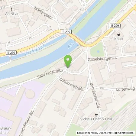 Standortübersicht der Tankstelle Stadtwerke Trostberg GmbH & Co. KG in 83308 Trostberg