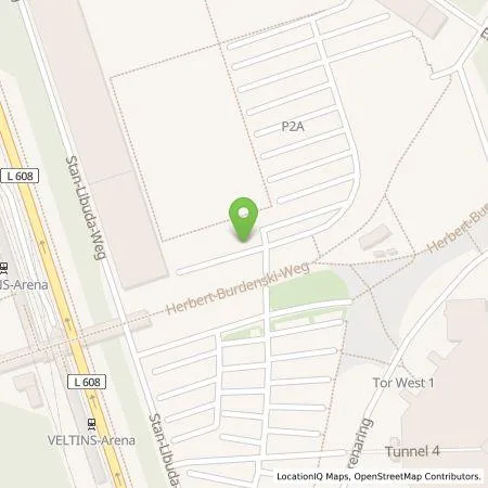 Standortübersicht der Tankstelle FC Schalke 04 e.V. in 45891 Gelsenkirchen