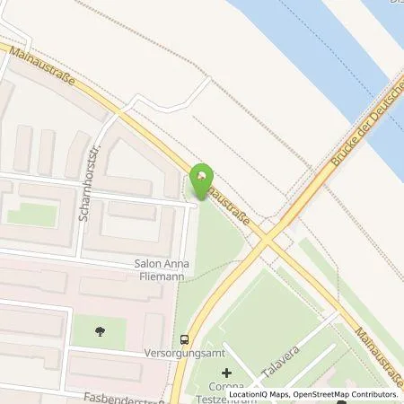 Standortübersicht der Tankstelle Stadtwerke Würzburg AG in 97082 Würzburg