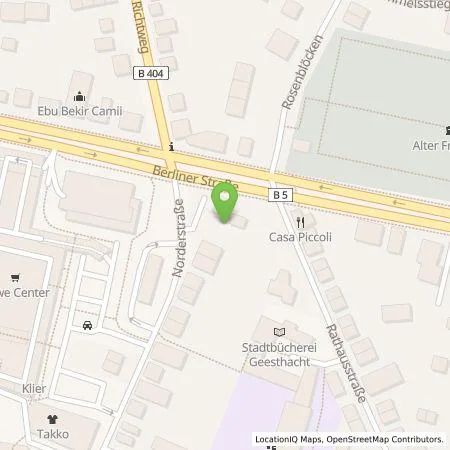 Standortübersicht der Tankstelle Stadtwerke Geesthacht GmbH in 21502 Geesthacht