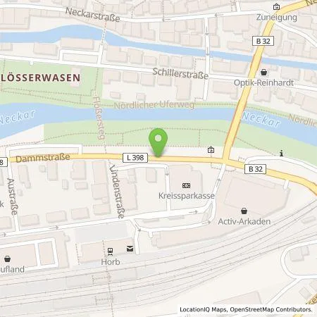 Standortübersicht der Tankstelle Stadtwerke Horb a.N. Eigenbetrieb in 72160 Horb a.N.