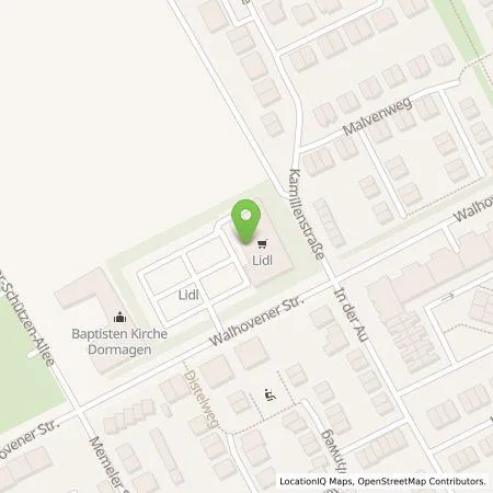 Standortübersicht der Tankstelle Lidl Dienstleistung GmbH & Co. KG in 41539 Dormagen