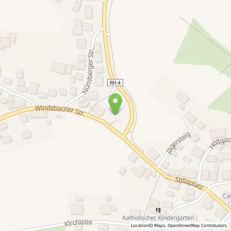 Standortübersicht der Tankstelle N-ERGIE Aktiengesellschaft in 91183 Abenberg