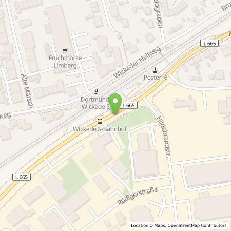 Standortübersicht der Tankstelle E.ON Drive Infrastructure GmbH in 44319 Dortmund